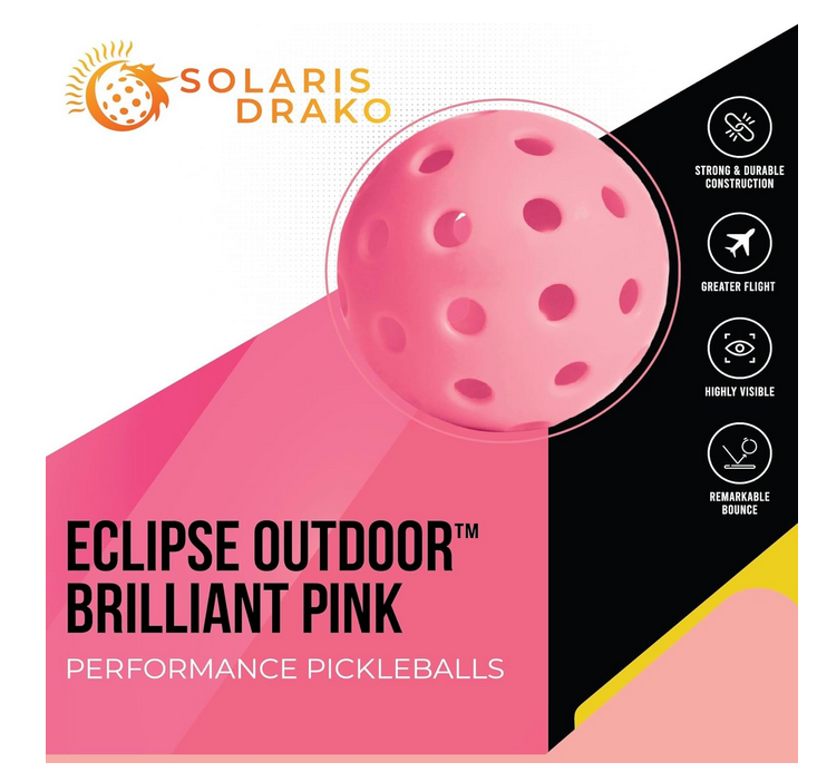 12 Pack Outdoor Pink Pickleballs - Gallery 6