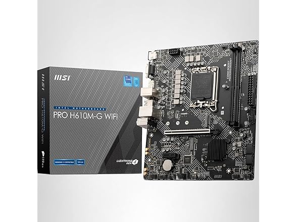 MSI PRO H610M-G WiFi Motherboard