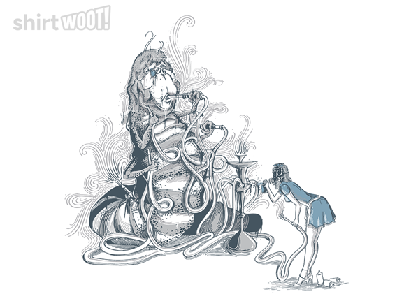 Alice Painting Caterpillar
