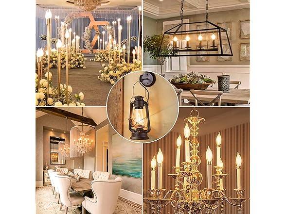 Brightever 12-Pk Vintage Incandescent Light Bulbs 40W