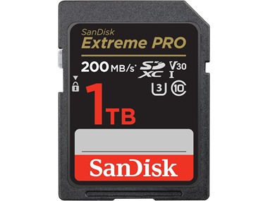 $179.99, Was $279.99, 35% Off! SanDisk 1TB Extreme PRO SDXC UHS-I Memory Card dealfomo