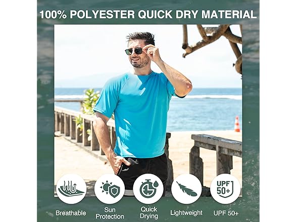 Kanu Men's Aqua Rashguard (S)
