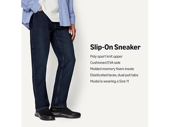 Amazon Essentials Men's Lighweight Knit Sneakers