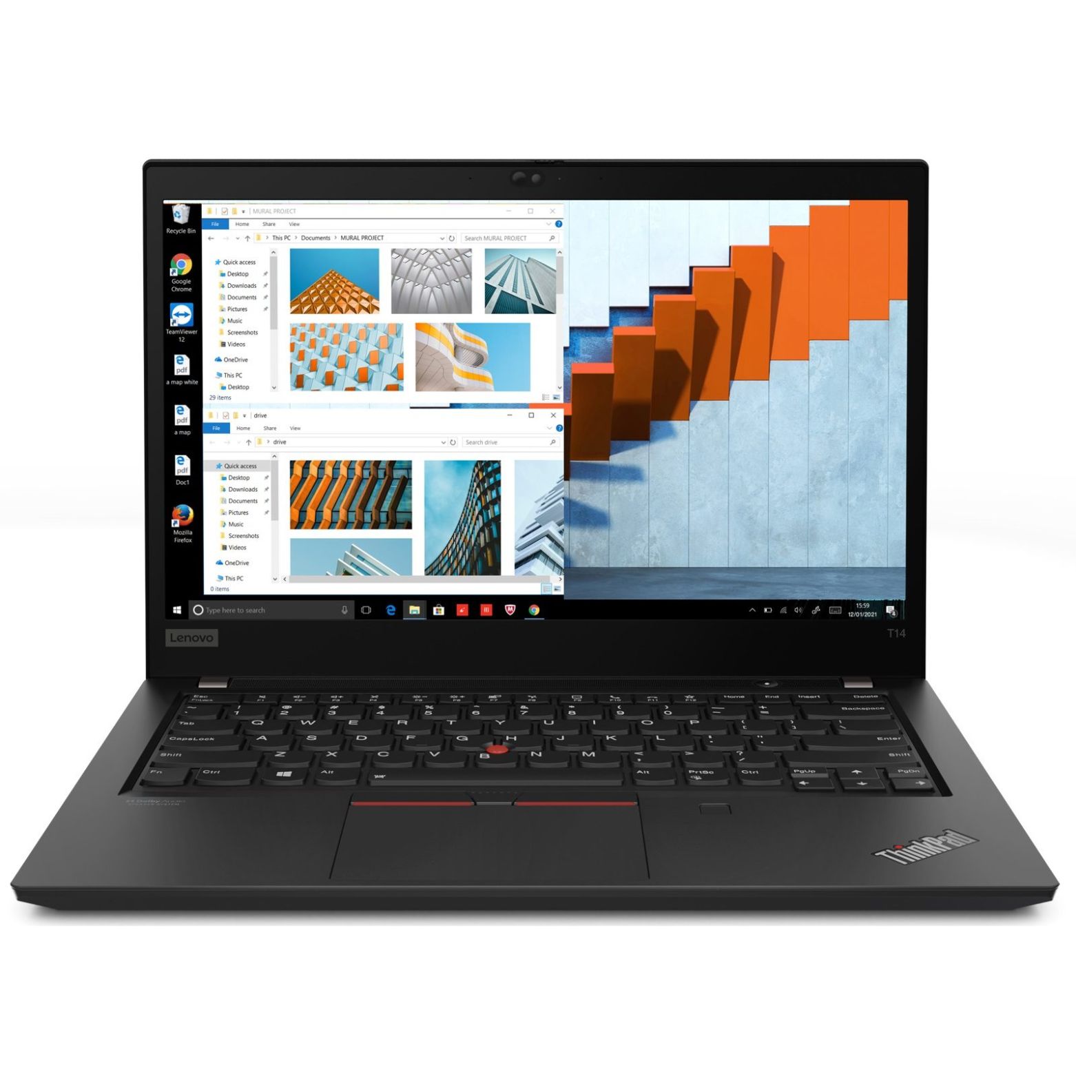 Lenovo ThinkPad T14 G2 14" FHD IPS i7 Laptop (S&D) - Gallery 4