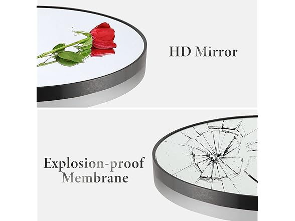 NeuType Round Mirror