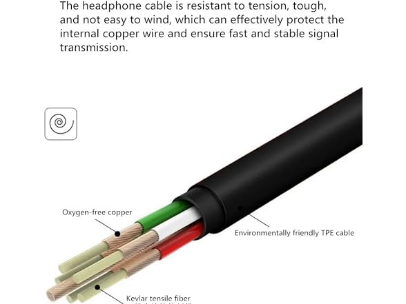 FANVERIM 3'2 Wire Acoustic Tube