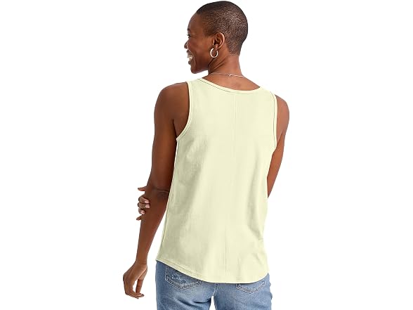 Hanes Women (XS) Originals Tank Top Solar Ice