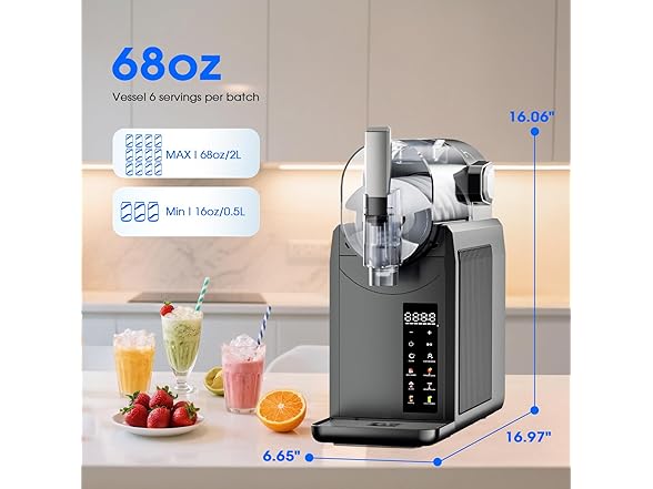 Foyoconven Slushie Machine for Home