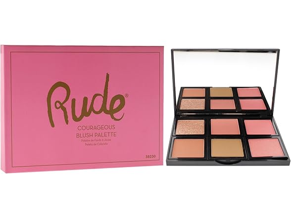 Blush Palette - Courageous by Rude Cosmetics