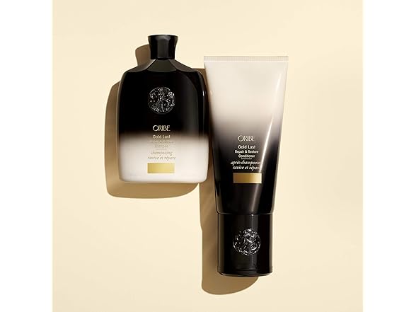 Oribe Gold Lust Repair & Restore Shampoo 8.5 oz & Conditioner 6.8 oz SET