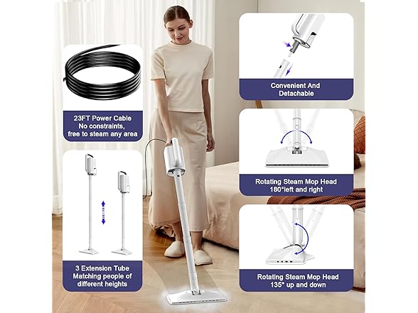 ACHTFACH Steam Cleaner