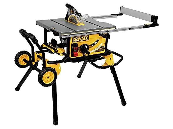 DEWALT DWE7491RS 10-Inch Table Saw with Rolling Stand