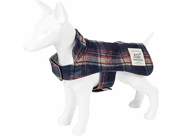 Pet Life ® Tartan Plaid Dog Coat and Mat