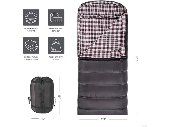 TETON Fahrenheit XXL 20F Sleeping Bag