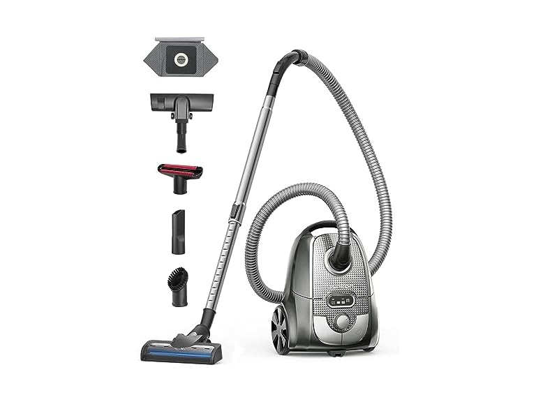 Aspiron Aspiron Canister Vacuum Cleaner, 1300W B