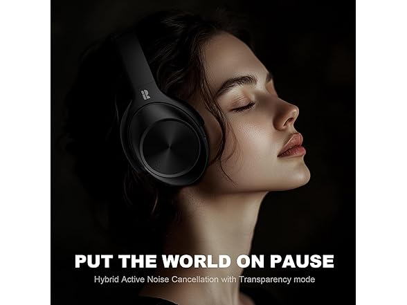 Calmbee Hybrid Active Noise Cancelling Headphones