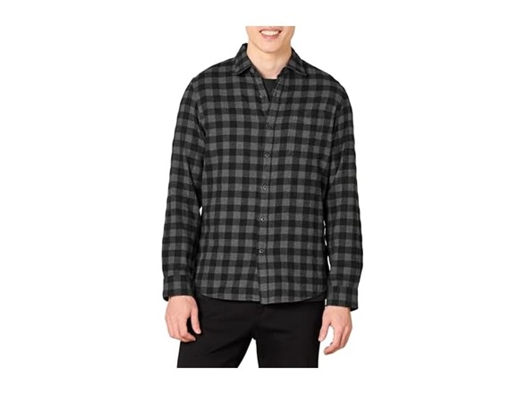 Black Charcoal Buffalo Plaid