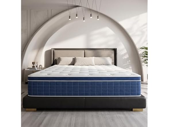 inight King Size Mattress 14 Inch, Medium Firm Hybrid