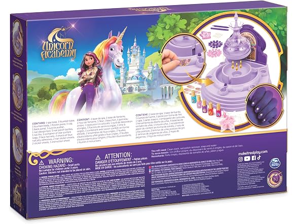 Make It Real: Unicorn Academy: Star Stables Fountain Nail Spa