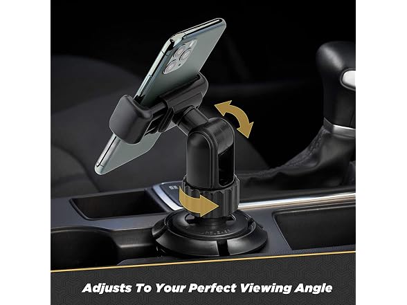 SCOSCHE Grip Clip Cup Holder Phone Mount