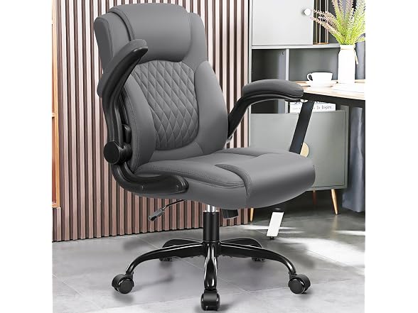 Brick Attic W0893 Leather Office Chair 2 (Open Box) - Gallery 2