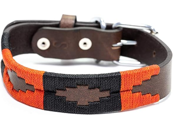 Gaucho Goods Soft Leather Dog Collar Girl
