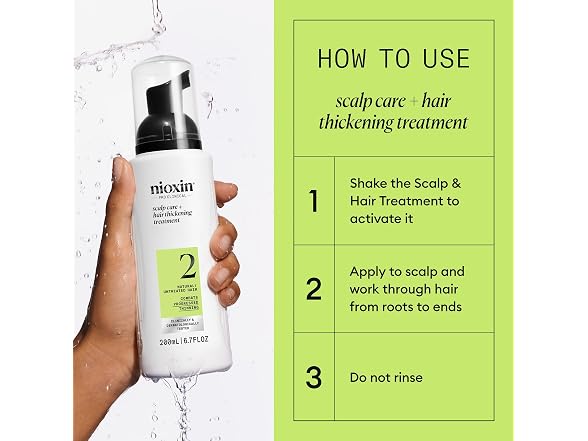 Nioxin System 2 Scalp + Hair Thick Leave on Trtmt