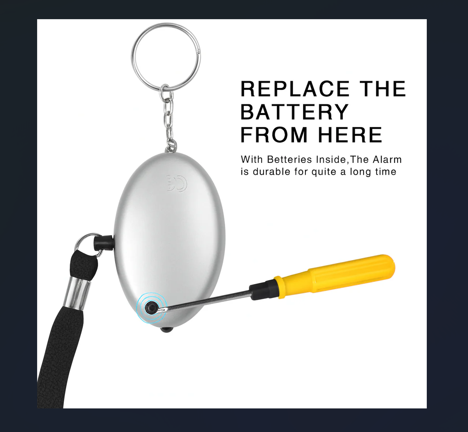 2-Pack Personal Security Alarm Keychain - Gallery 9