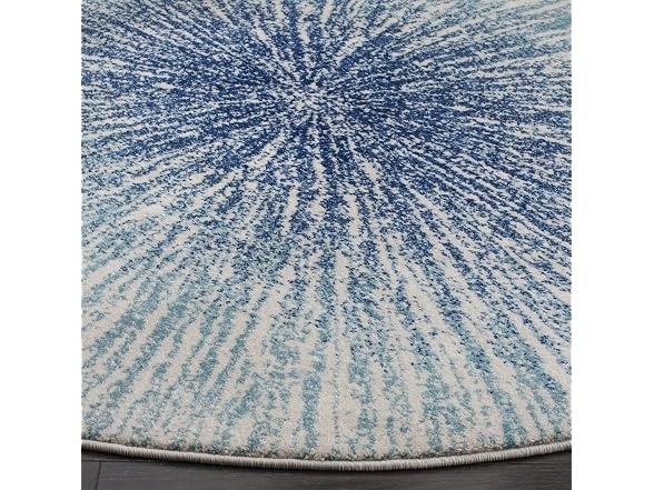SAFAVIEH Evoke Rug 5'3 Round Abstract