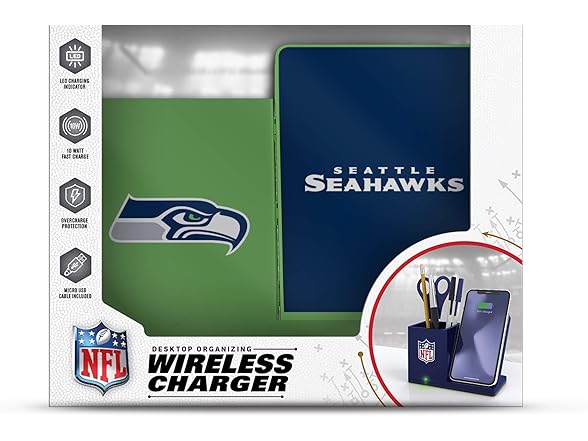 SEATTLE SEAHAWKS Wireless Charger