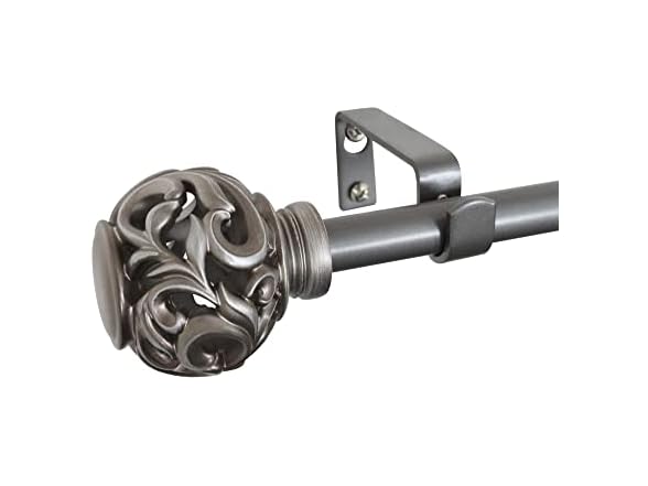 Kensignton 5/8" Curtain Rod Set 48-86"