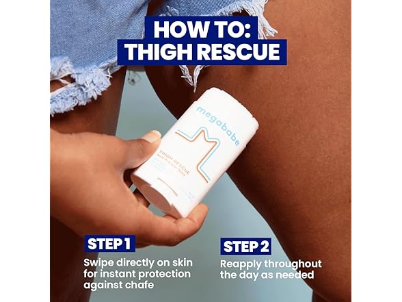 Megababe Thigh Rescue Anti-Chafe Stick