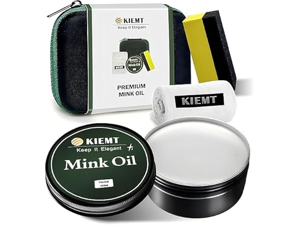 KIEMT Premium Mink Oil Leather Condition