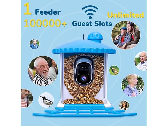 Twesync Smart Bird Feeder with Camera