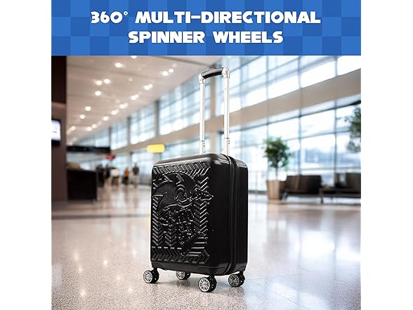 FUL Sonic the Hedgehog 21.5" Carry-On Suitcase