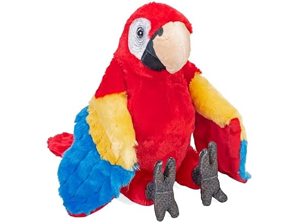 Wild Republic Artist Collection Eco Scarlet Macaw