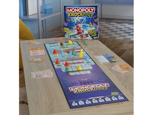 Monopoly Knockout Board Game