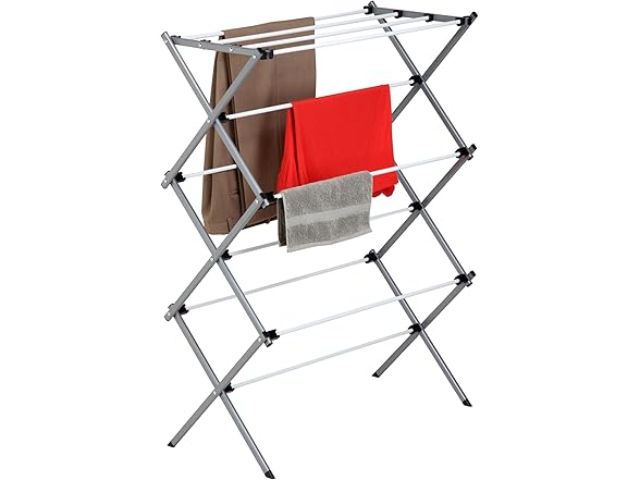 Honey-Can-Do Deluxe Metal Collapsible Clothes Drying Rack