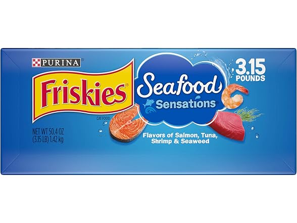 Friskies Cat Food, Ocean Fish Flavor , 50.4 oz