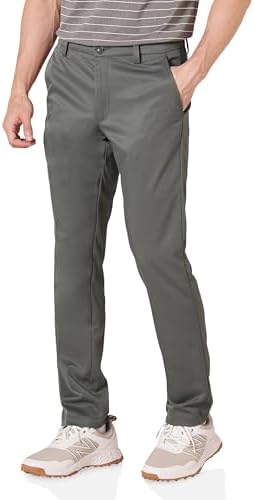Amazon Essentials Men's Slim-Fit Stretch Golf Pant, Grey, 30W x 32L