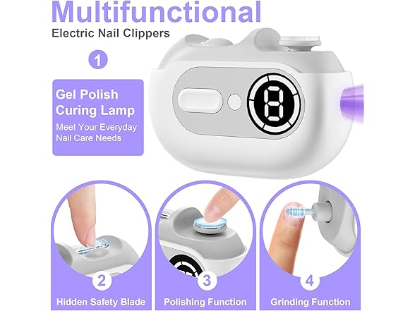 YDHZ Electric Nail Clipper