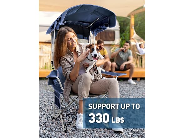 Docusvect Camping Chair Canopy Shade