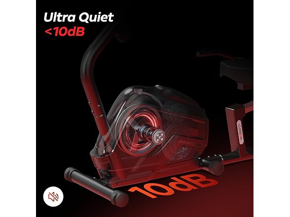 CURSOR FITNESS Recumbent Exercise Bike, Stationary Bikes for (Open Box)