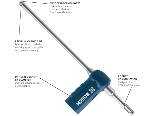 Bosch DXS2114 Dust Extraction Bit