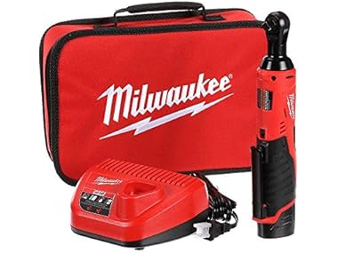 $116.99, Was $199, 41% Off! Milwaukee 2457-21 3/8-in Cordless M12 Ratchet Kit dealfomo