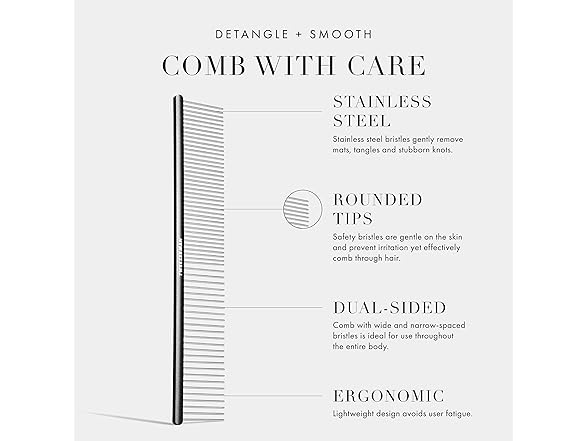 Tweezerman Dual-Sided Detangling Comb