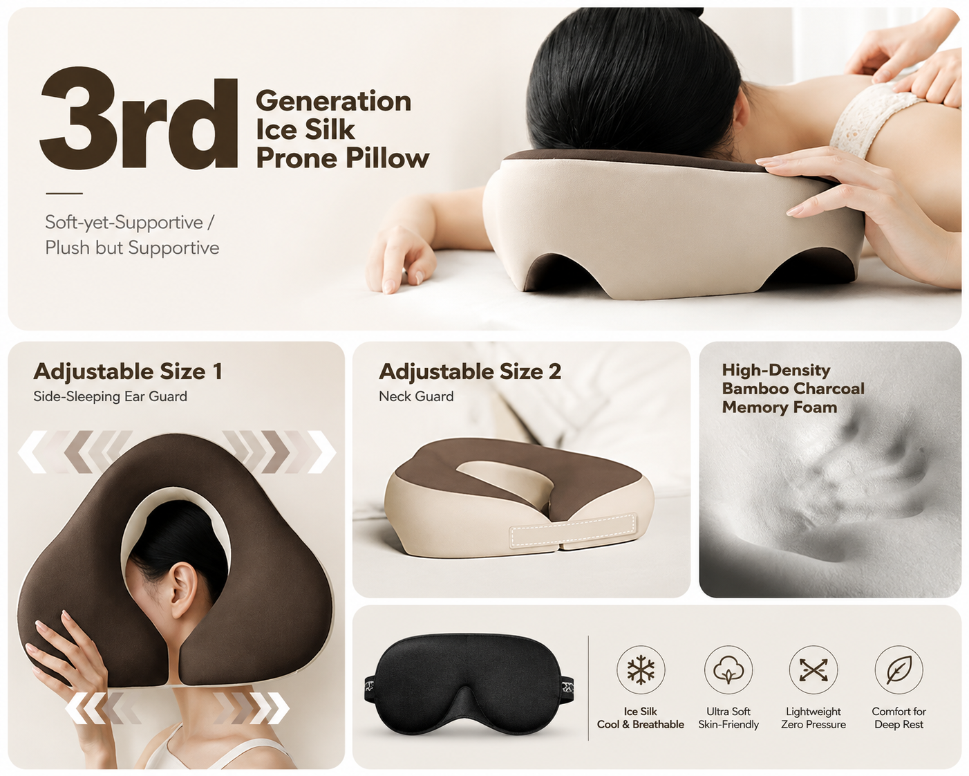 Face Down Desk Nap Pillow (2 Pack) - Gallery 8