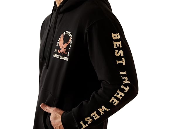ARIAT Men's Eagle Large Hoodie