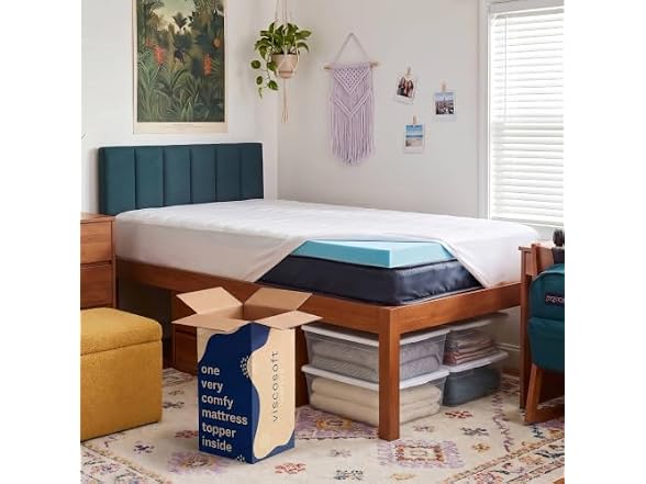 ViscoSoft 3-Inch Memory Foam Mattress CertiPUR-U