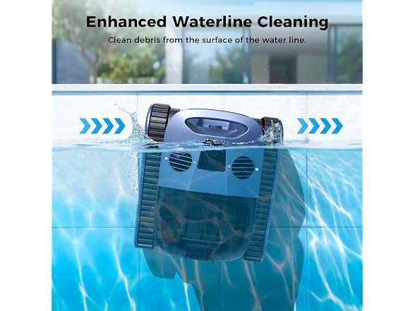 5600GPH Robotic Pool Cleaner,240Min